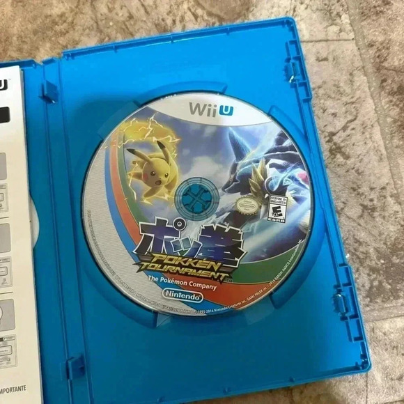 Pokkén Tournament Nintendo Wii U 2016 Complete CIB Tested Works Used Condition - Picture 13 of 13